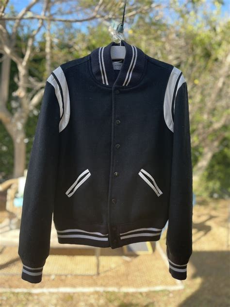 ysl vintage jacket|farfetch YSL teddy jacket.